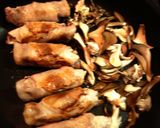 お夕飯に♡ウインナーの大根豚シソ巻き作り方4写真