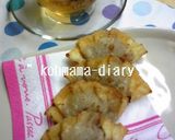 ギョウザの皮deあんバナナパイ作り方3写真