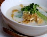 お店の味目指して♪中華粥作り方4写真