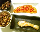 【黒豆その２】黒豆で醤油ゴハン風焼飯♪作り方9写真