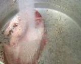 鯛のアラ雑炊作り方3写真