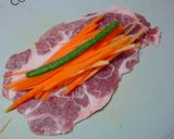 豚肉のクルクル巻き作り方2写真