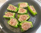 ジューシーな♪ピーマンの肉詰め作り方6写真