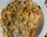 全てレンジ中華風味噌すき焼き味炒飯弁当作り方10写真