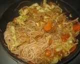 素麺で焼きそば作り方3写真
