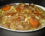 素麺で焼きそば作り方4写真