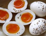 味付けたまご♥♡塩だれ漬け作り方3写真