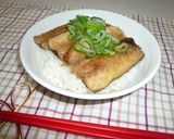 ＊母の味＊さんまのかば焼きどんぶり＊作り方5写真