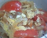 豚バラとトマトのどんぶり作り方5写真