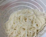 ツナと長葱の素麺チャンプルー作り方4写真