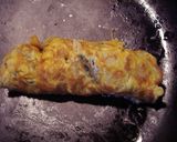 お弁当に♪海苔とちくわの卵焼き作り方4写真