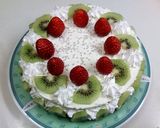 スポンジとレアチーズの爽（層）なケーキ作り方9写真