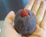 レンジで美味しいイチゴ大福（上新粉）作り方8写真