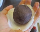 レンジで美味しいイチゴ大福（上新粉）作り方10写真