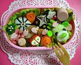 お弁当にニンジンｄｅお花～☆　作り方10写真