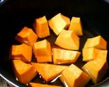スイーツ？かぼちゃの甘煮　調味料２つだけ作り方1写真