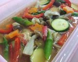 ルクエでトマトの煮込み豆腐ハンバーグ作り方5写真
