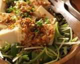豆腐サラダde搾菜ソース。作り方3写真