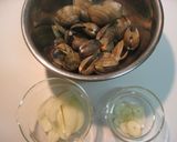 ボンゴレ風ナポリタン作り方1写真