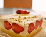 フレジエ風☆いちごのチーズクリームケーキ作り方5写真