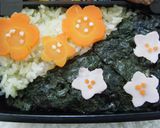 キャラ弁☆お花見ごはん作り方5写真