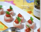 クリチとたらこのポテサラ　生ハムロール作り方7写真