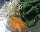 石焼ビビンバ風簡単チヂミ作り方1写真