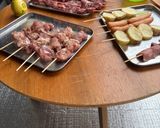 おうちでバーベキュー　家はま　七輪作り方19写真