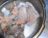 居酒屋風「すじ肉の味噌煮込み」作り方2写真