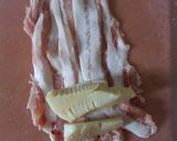 旬の筍で豚肉巻きカツ作り方1写真