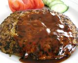 ♪うちのぞうりハンバーグ♪作り方10写真