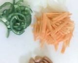 めんつゆで♪何でも和風パスタ作り方2写真