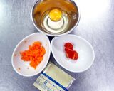 卵１個でふわふわ　なんちゃってスフレ作り方1写真