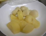 新じゃがにんにく✿塩バター作り方2写真