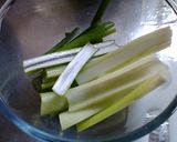 レンジでねぎ粥、香港粥屋風作り方1写真