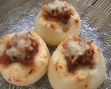 チーズとろ～り♥ミートソースポテトのパン作り方10写真