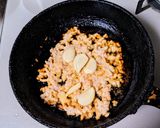 キャベツと豚ひき肉の甘辛炒め作り方3写真