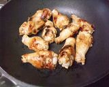 手羽元の漬け蒸焼き作り方2写真