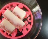 つぶつぶ苺の♪ミルク寒天作り方6写真