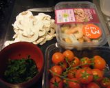 超簡単！シーフードのクリームチーズパスタ作り方1写真
