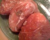 ✿巻いて巻いて♪大葉の肉巻きおにぎり✿作り方4写真