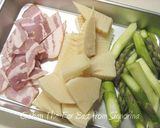 タケノコのベーコン炒め作り方1写真