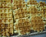 クリームチーズinワッフル作り方7写真
