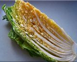 ワシワシ食べられる白菜の胡麻海苔サラダ作り方1写真
