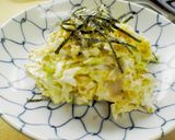 ワシワシ食べられる白菜の胡麻海苔サラダ作り方4写真