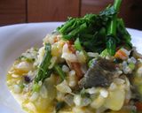 残り物deランチ～野菜たっぷりリゾット～作り方5写真