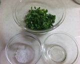 ♪鶏ミンチde濃く旨ニラスープ♪作り方1写真