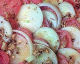 タマネギとトマトのチーズ重ね焼き作り方3写真
