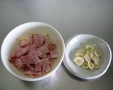 アスパラとトマトのふわふわ卵パスタ作り方2写真
