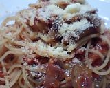 *トマトと茄子ベーコンのトマトパスタ*作り方9写真